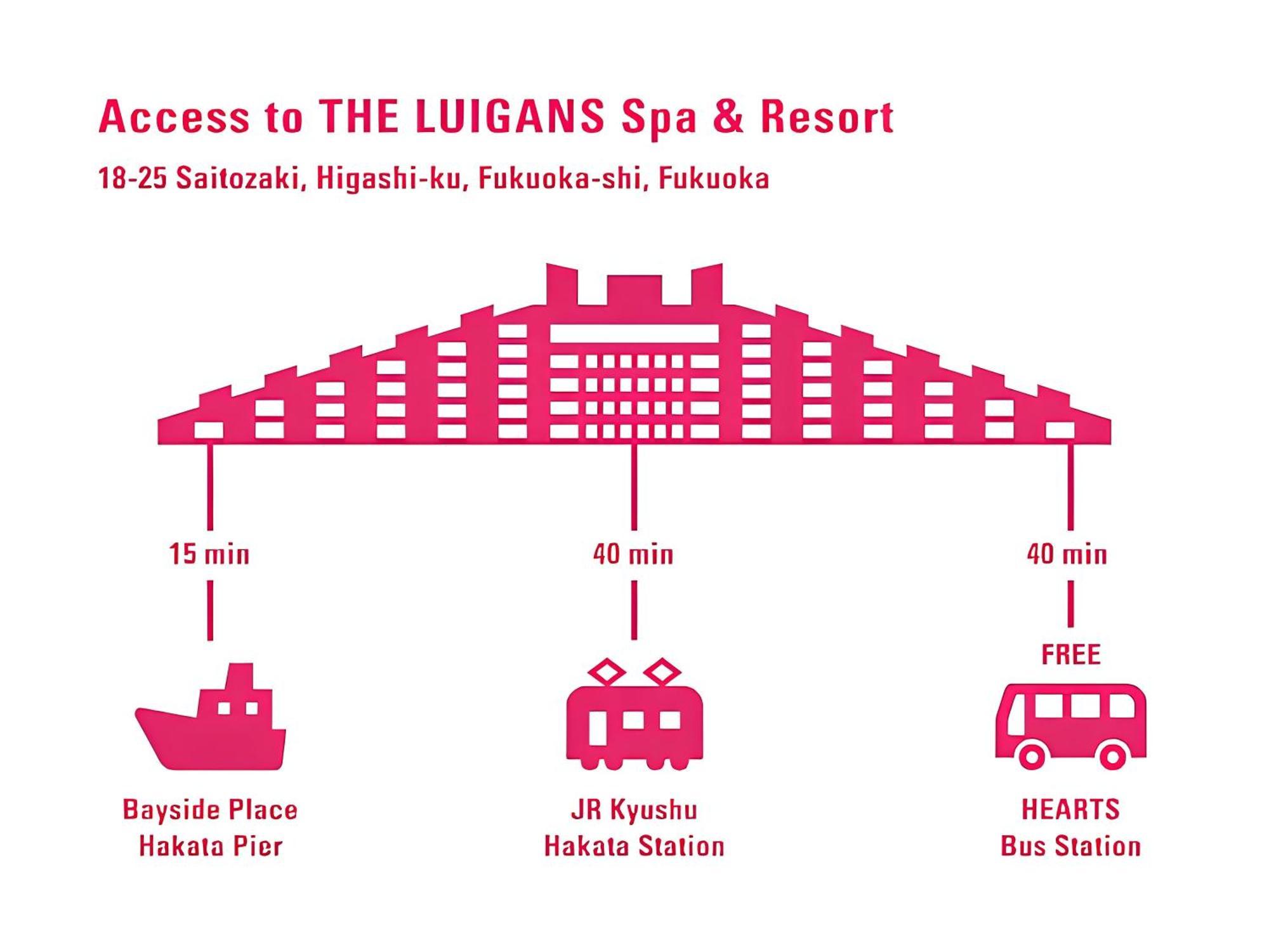 The Luigans Spa And Resort Φουκουόκα Εξωτερικό φωτογραφία
